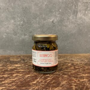 Carpaccio di tartufo nero estivo