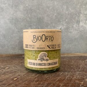 Pesto broccoli e acciughe BIO